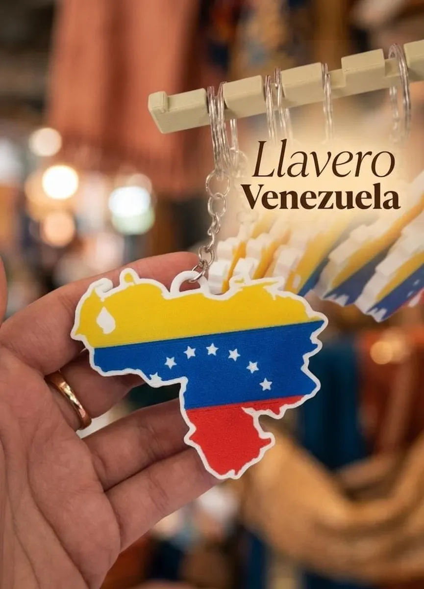 Llavero Mapa Venezuela